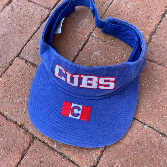 Kids Chicago Cubs visor hat embroidered logo baseball visor unisex - Picture 1 of 7